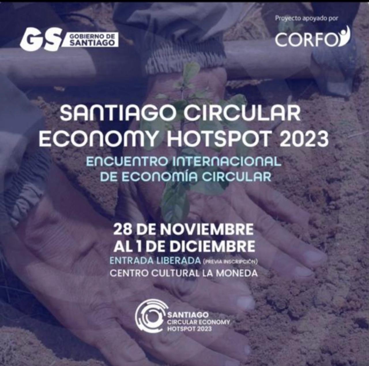 “1a Cumbre Internacional de Economía Circular HotSpot 2023” 28 Noviembre-1 Diciembre